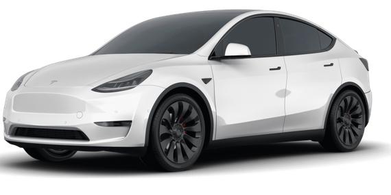 TESLA MODEL Y 2021 5YJYGDEF0MF091846 image